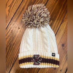 Boston College Pom Beanie